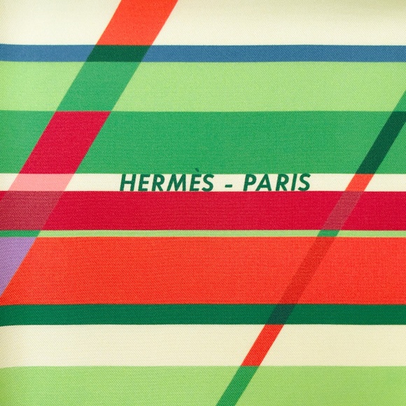 NWT Hermes Scarf Carré 90 "Photo Finish" - Picture 5 of 10